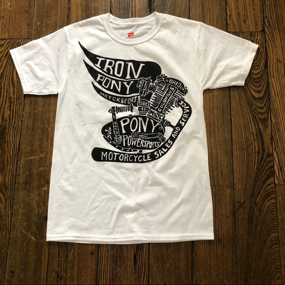 Iron Pony Motor Sports Tee Small